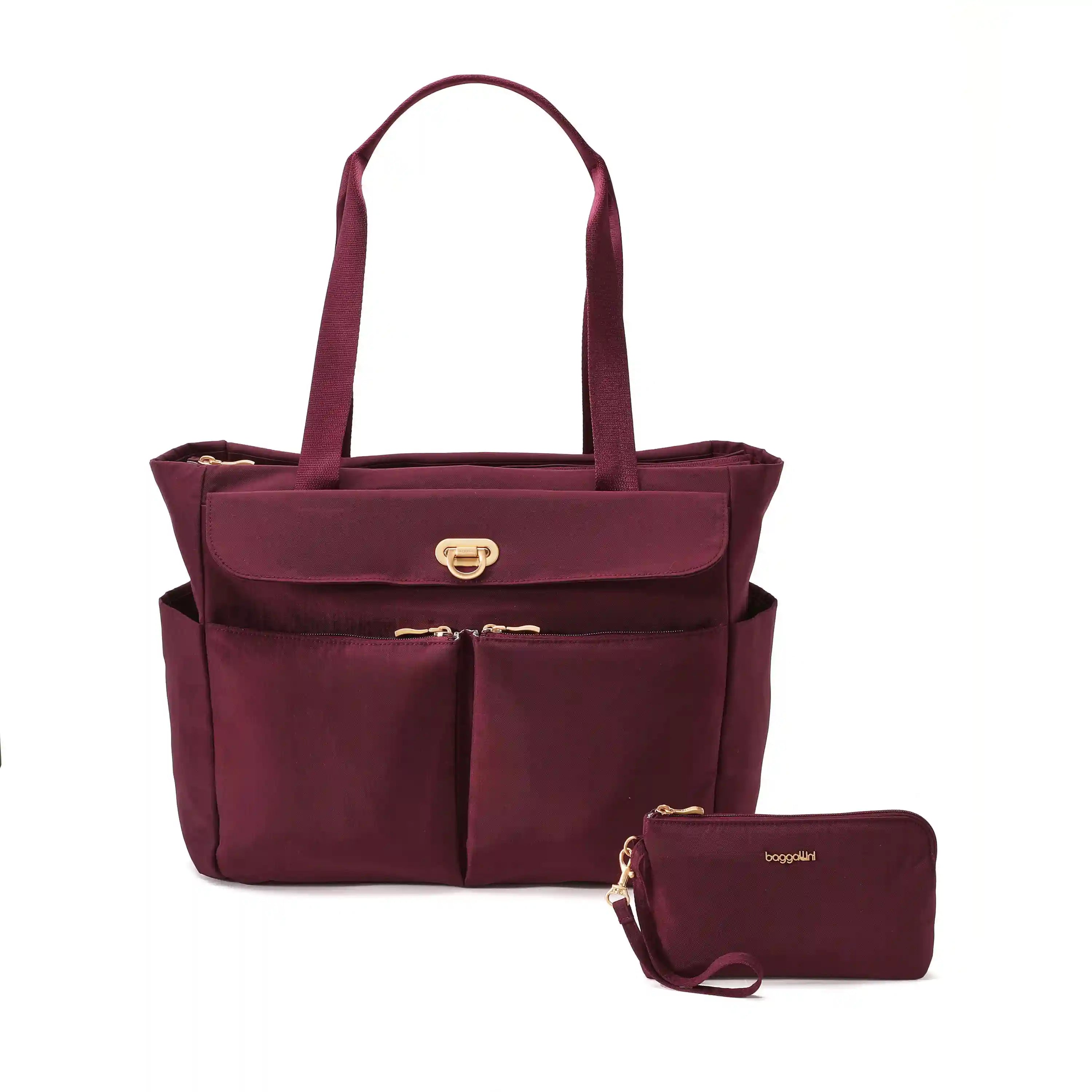 Coastal Flip Lock Tote